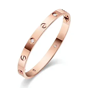 Cartier Браслет Love classic model, 4 diamonds Men - фото 7