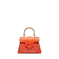 Goyard Мини-сумка Saigon Souple Orange - фото 1