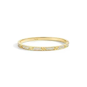 Cartier Браслет Love small model, paved - фото 1