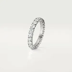 Cartier Обручальное кольцо с бриллиантовым паве Destinee 3,3 мм Platinum - фото 2