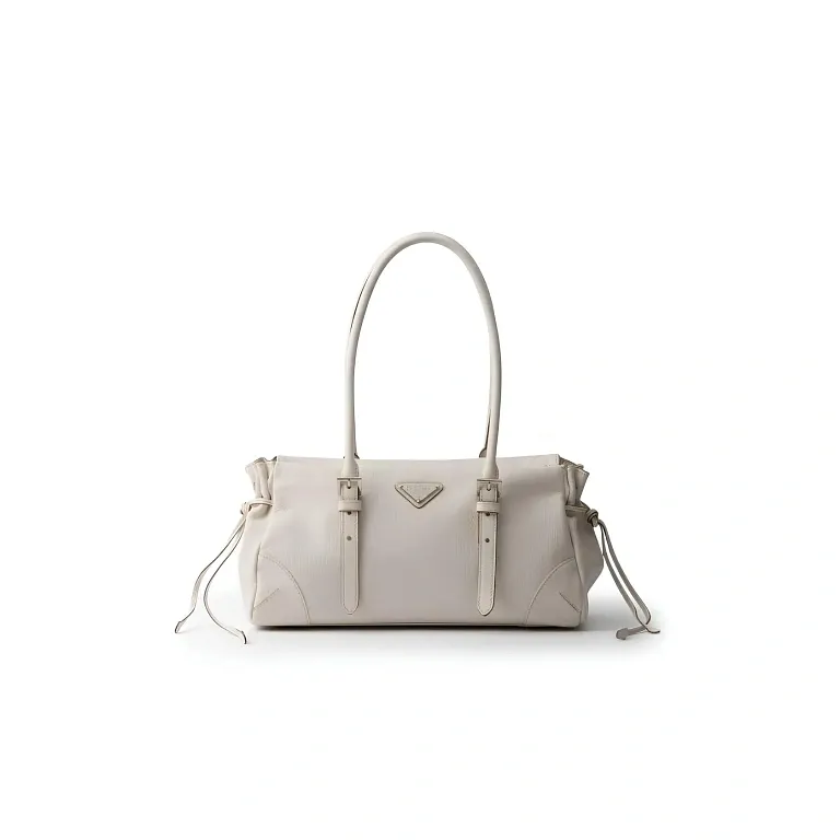 Сумка-тоут Bonnie Prada Chalk White - фото 1
