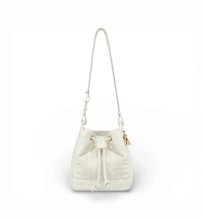 Сумка D-Motion Small Dior Ivory - фото 1