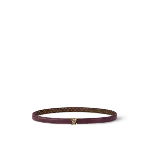 Louis Vuitton Двухсторонний ремень Mini Enamel 15 мм - фото 1