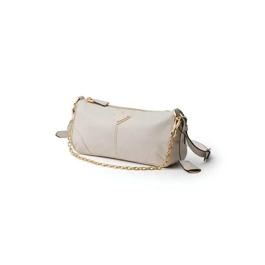 Prada Сумка средняя Re-Edition 2002 White - фото 2