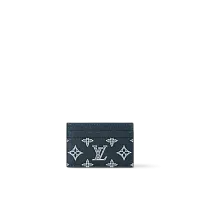 Louis Vuitton Кардхолдер Double Navy Blue - фото 1