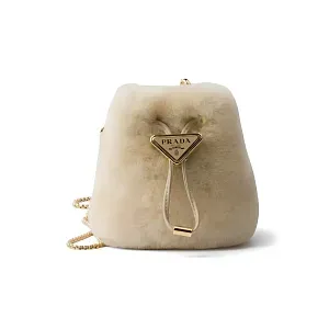 Prada Мини-сумка из овчины - фото 1