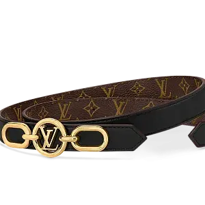 Louis Vuitton Двухсторонний ремень Circle Prime 20 мм Black - фото 3
