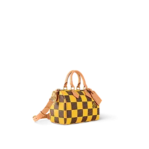 Louis Vuitton Сумка Speedy 25 с плечевым ремнем Jaune Mat - фото 3