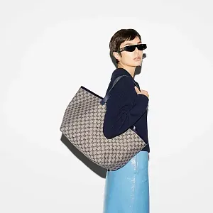 Gucci Сумка-тоут Totissima Beige / Blue - фото 2