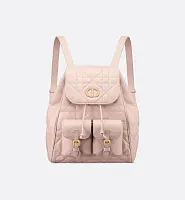 Dior Рюкзак Caro модель среднего формата Pink - фото 1