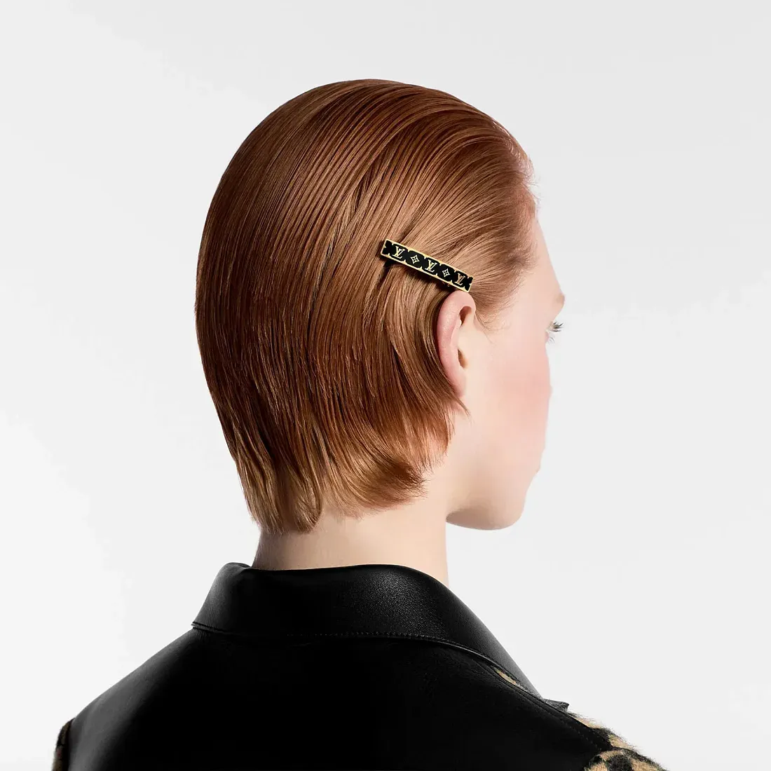 Louis Vuitton Заколка для волос Nanogram Enamel Gold - фото 5