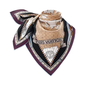 Louis Vuitton Платок-каре Map Encre - фото 3