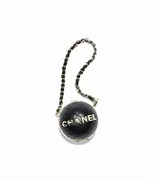 Chanel Брелок для сумочки Black - фото 1