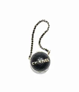 Chanel Брелок для сумочки Black - фото 1