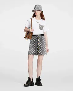 Louis Vuitton Шляпа-бакет Monogram Jacquard Denim - фото 2