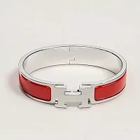 Hermès Браслет Clic H Rouge Amarante - фото 1