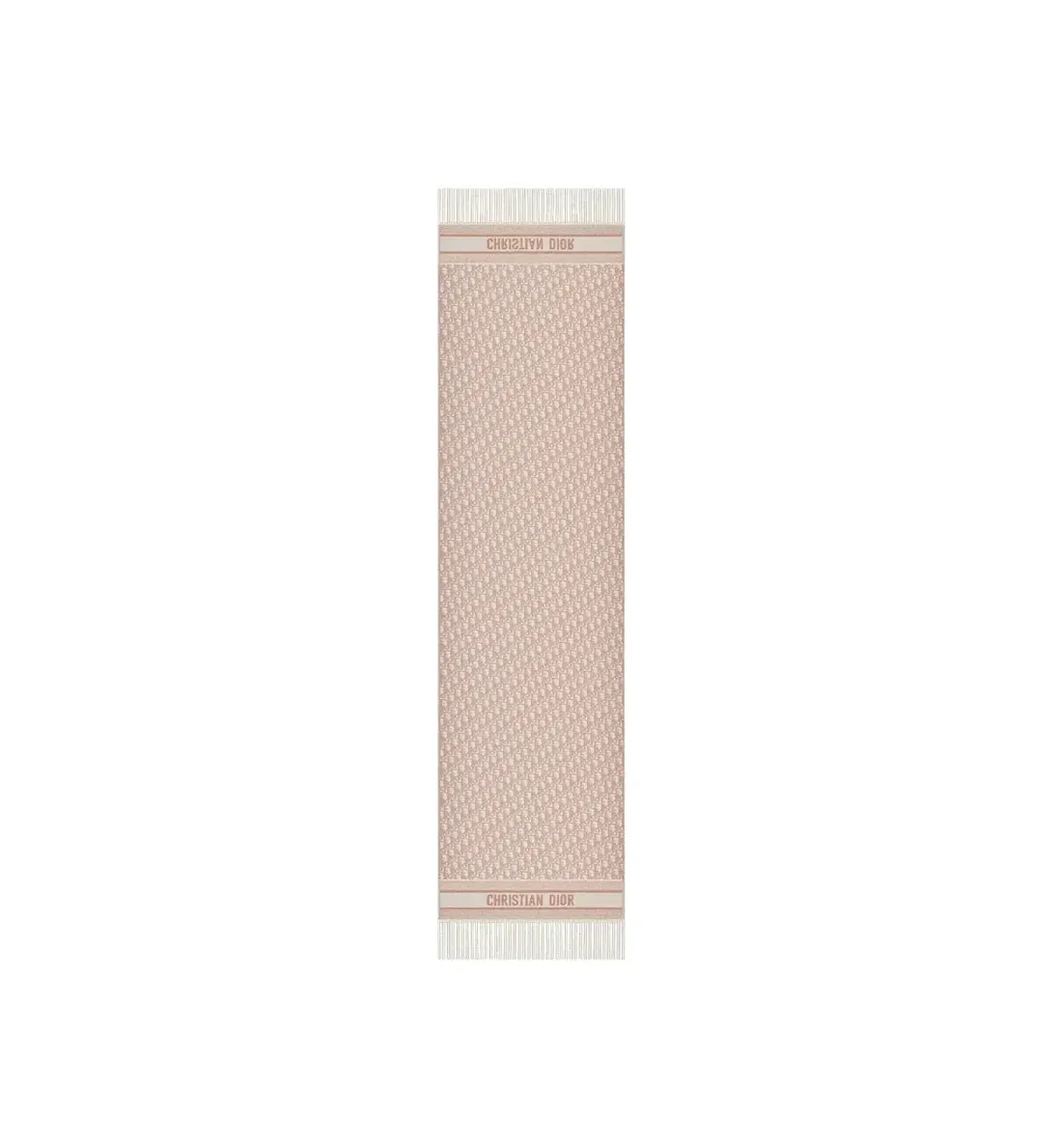 Dior Шарф Oblique Beige - фото 4
