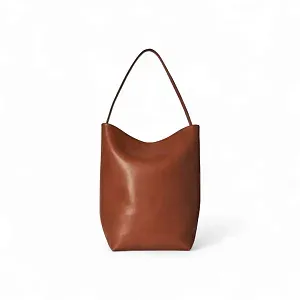 The Row Сумка Large NS Park Tote Dark Cuir из кожи - фото 1