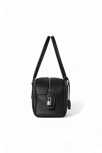 The Row Сумка EW India Deep Brown из кожи Black - фото 3