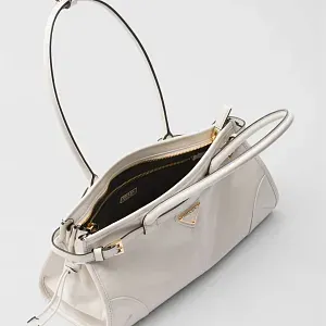 Prada Средняя кожаная сумка White - фото 4