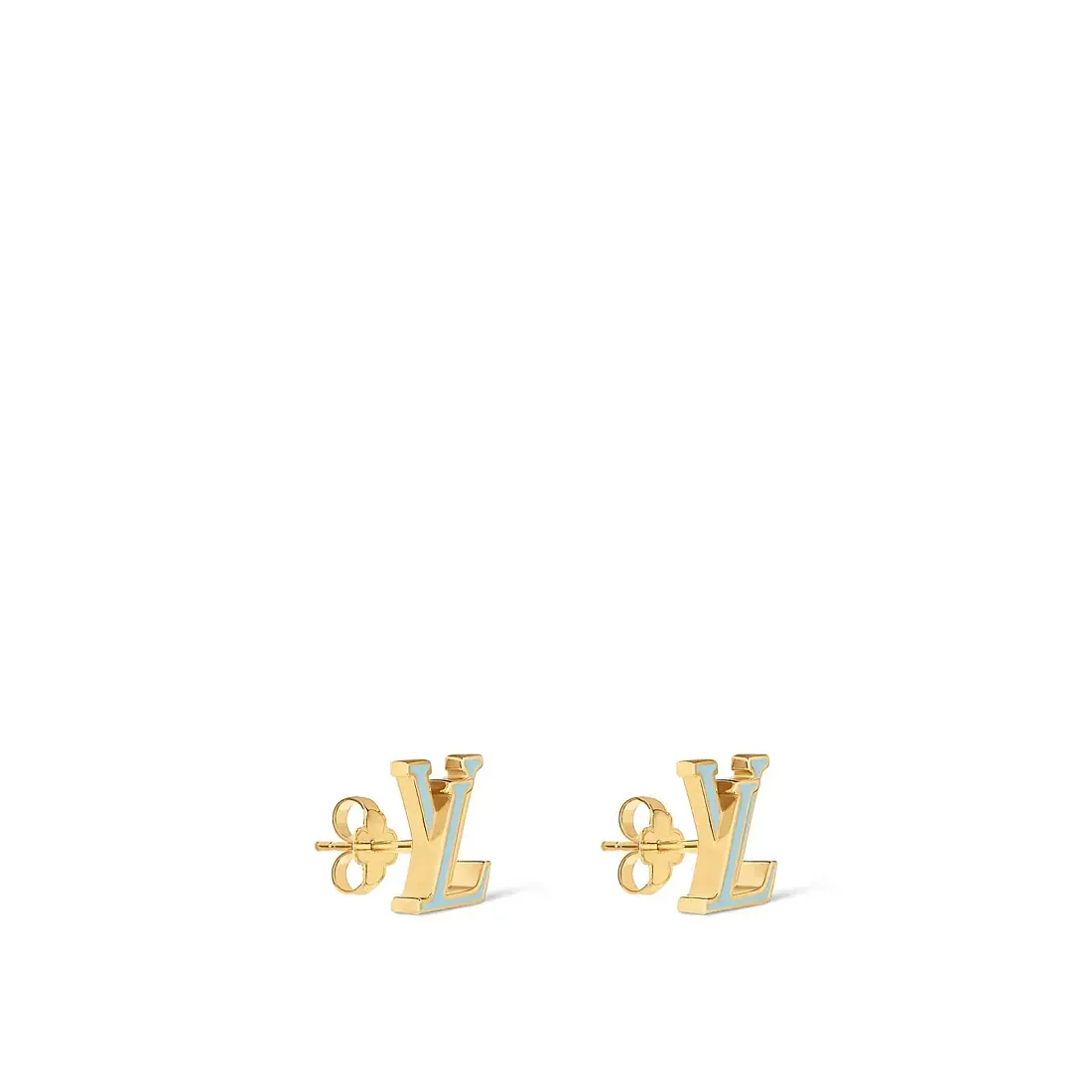 Louis Vuitton Серьги Iconic Enamel Gold - фото 2