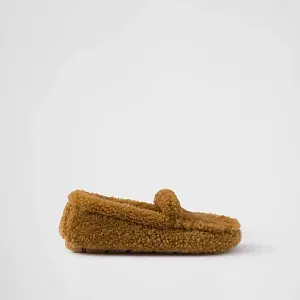 Prada Мокасины из овчины - фото 3