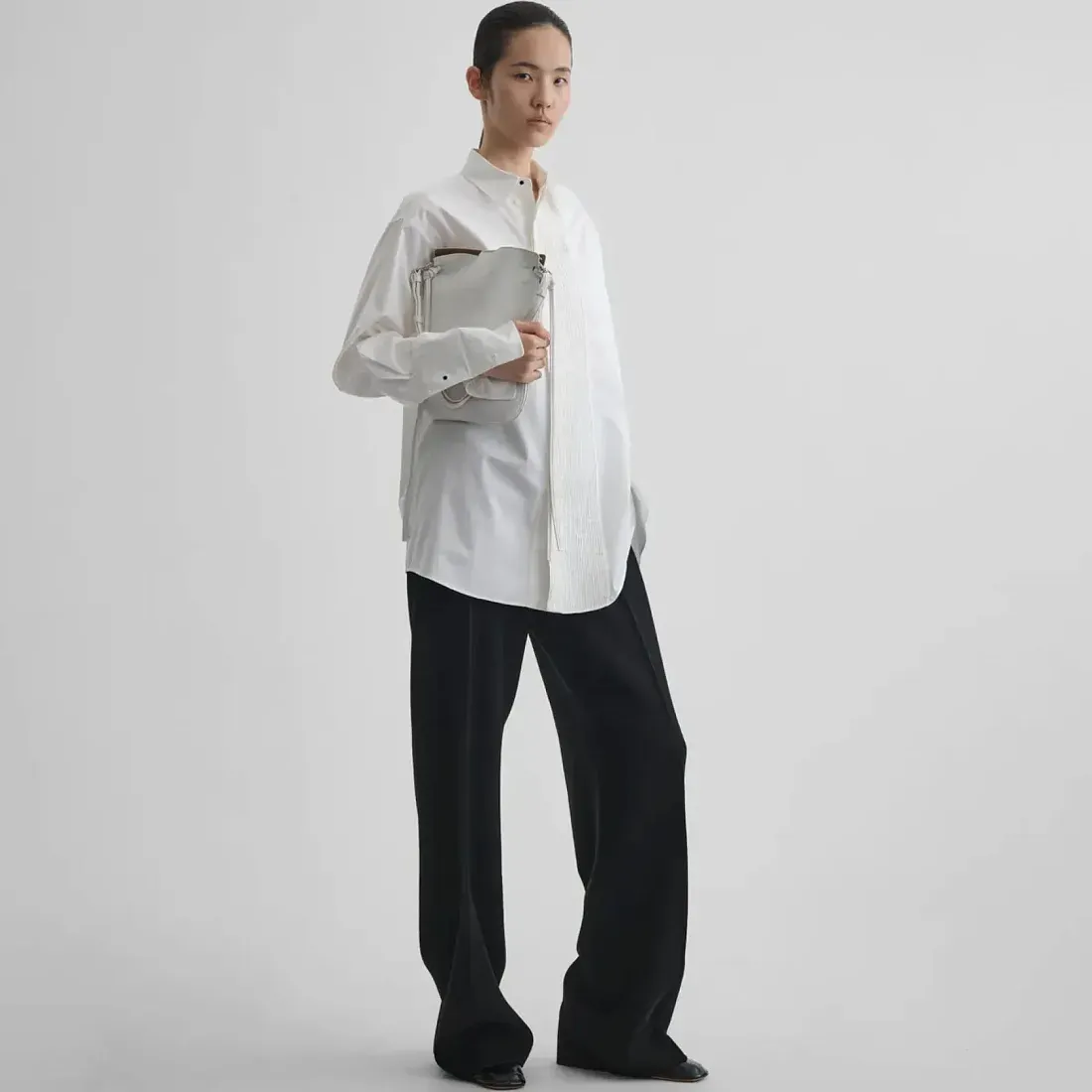 Phoebe Philo Свободная рубашка-смокинг - фото 2
