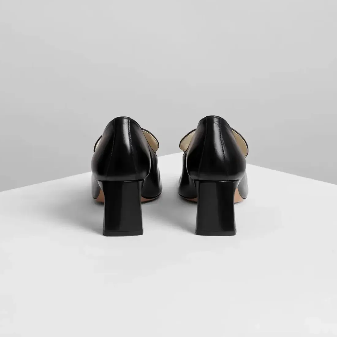 Phoebe Philo Кожаные лоферы 60 Black - фото 4