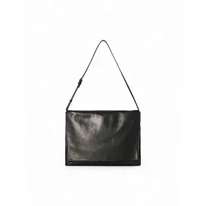 The Row Сумка Nan Shoulder Black из кожи Black - фото 1