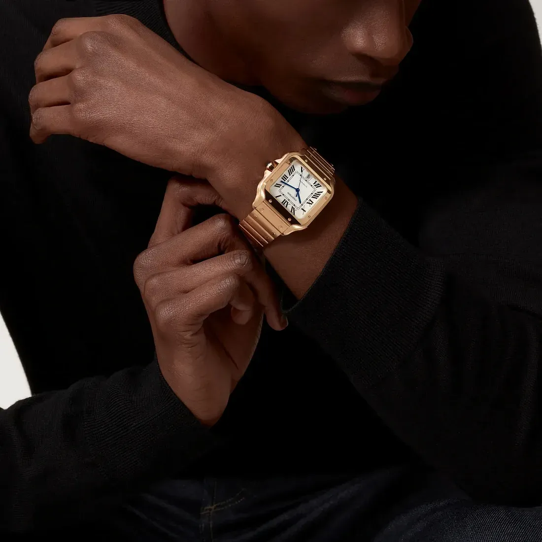 Cartier Часы Santos de watch Men - фото 2