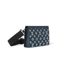Louis Vuitton Бумажник Gaston Wearable Ink Blue White - фото 1