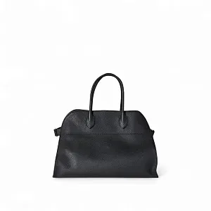 The Row Сумка Soft Margaux 17 из кожи Black - фото 1