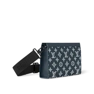 Louis Vuitton Бумажник Gaston Wearable Ink Blue White - фото 1