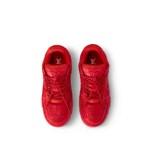 Louis Vuitton Кроссовки LV Trainer Maxi Red - фото 3