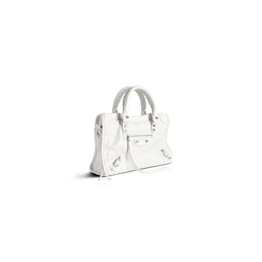 Balenciaga Сумка Le City маленького формата White - фото 2