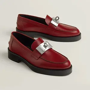 Hermès Лоферы Hot Rouge H - фото 1