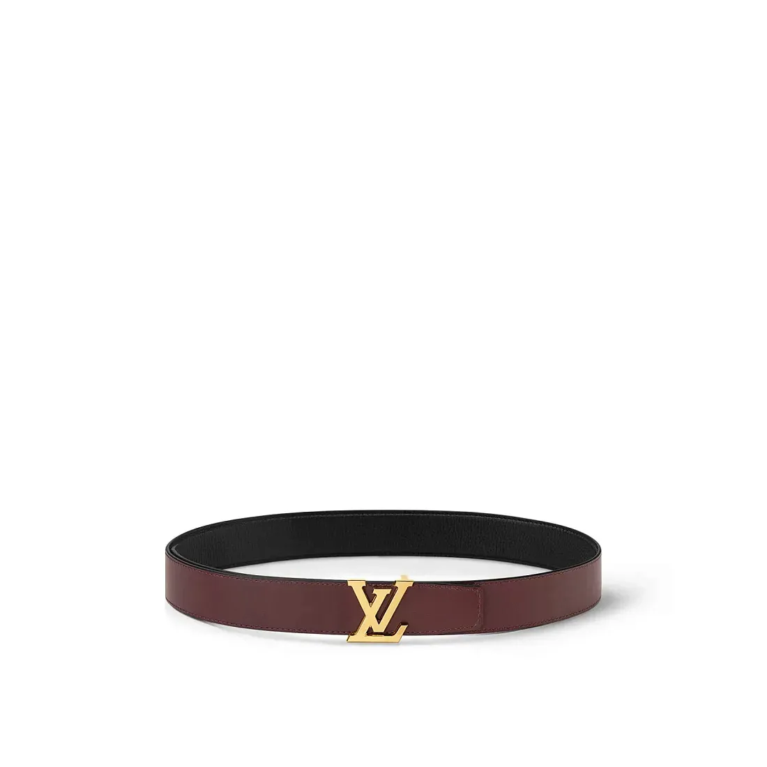 Louis Vuitton Двухсторонний ремень Heritage 35 мм Black Bordeaux - фото 3