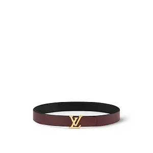 Louis Vuitton Двухсторонний ремень Heritage 35 мм Black Bordeaux - фото 3
