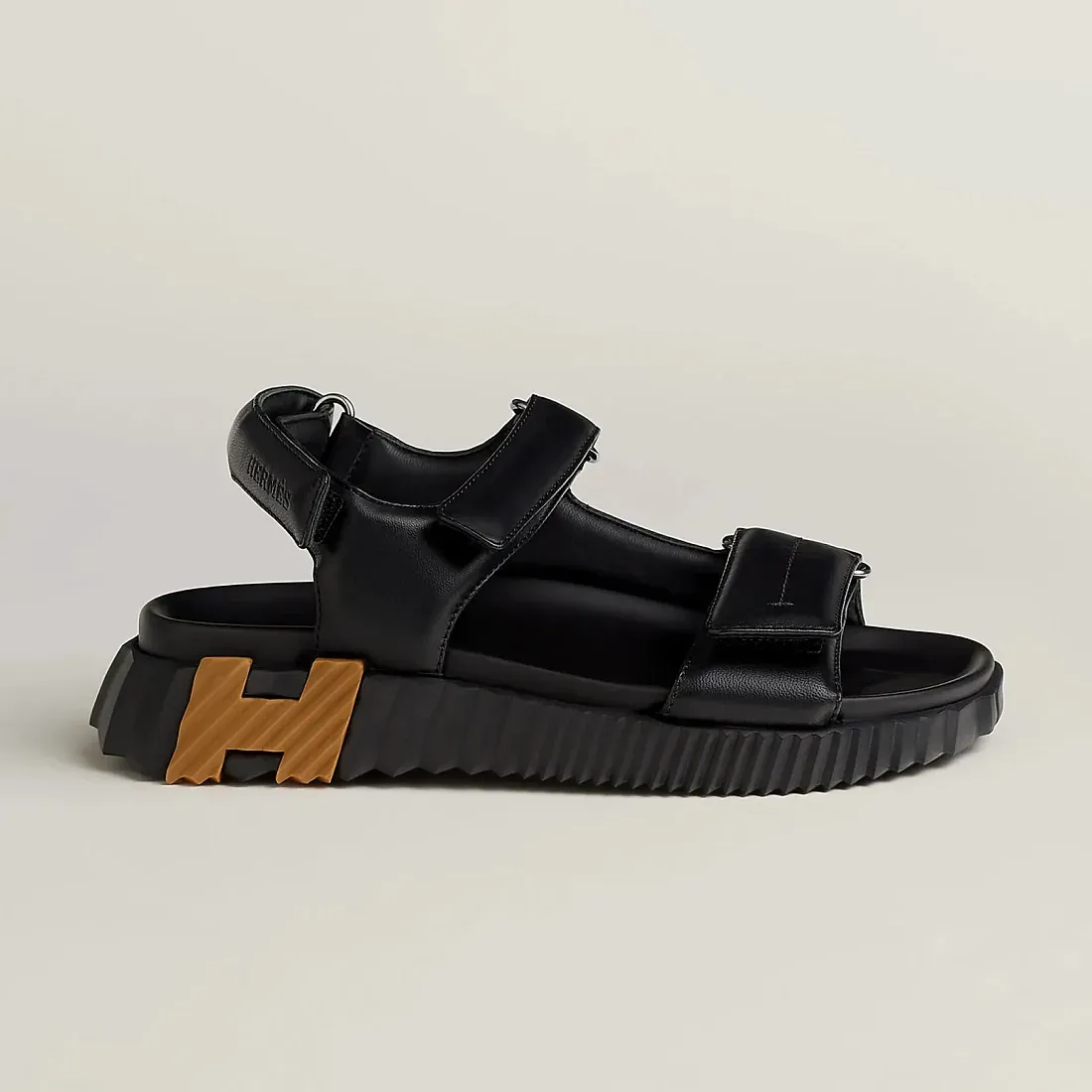 Hermès Сандалии Junior Sandal Black - фото 3