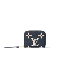 Louis Vuitton Кошелек для монет Zippy Navy/Cream - фото 1