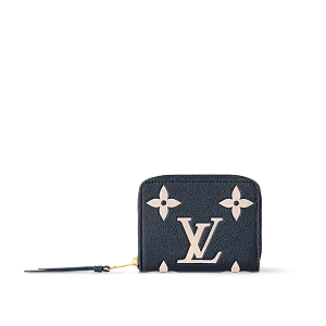 Louis Vuitton Кошелек для монет Zippy Navy/Cream - фото 1