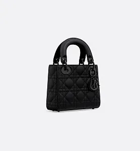 Dior Сумка Lady ultramatte cannage calfskin мини-формата - фото 5