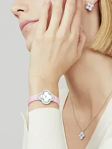 Van Cleef & Arpels Подвеска Vintage Alhambra White Gold - фото 2
