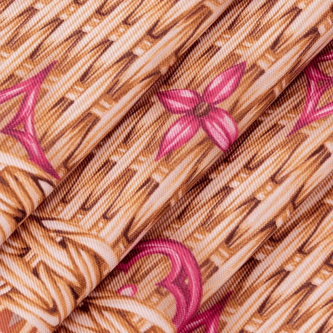 Louis Vuitton Платок-каре Monogram Rattan 90 Orange - фото 3
