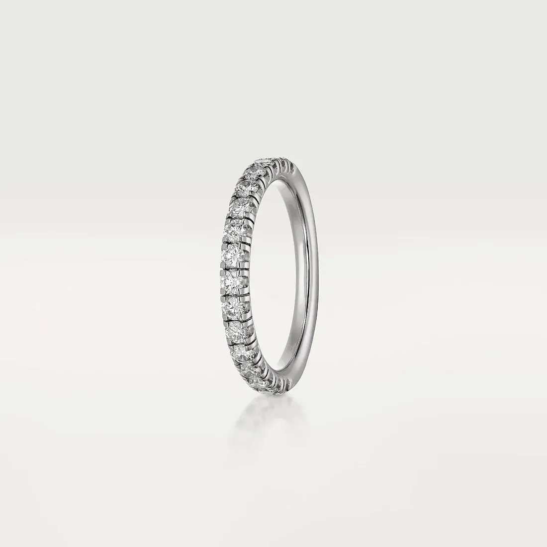 Cartier Обручальное кольцо c бриллиантовым паве Etincelle de 2,6 мм Platinum - фото 3