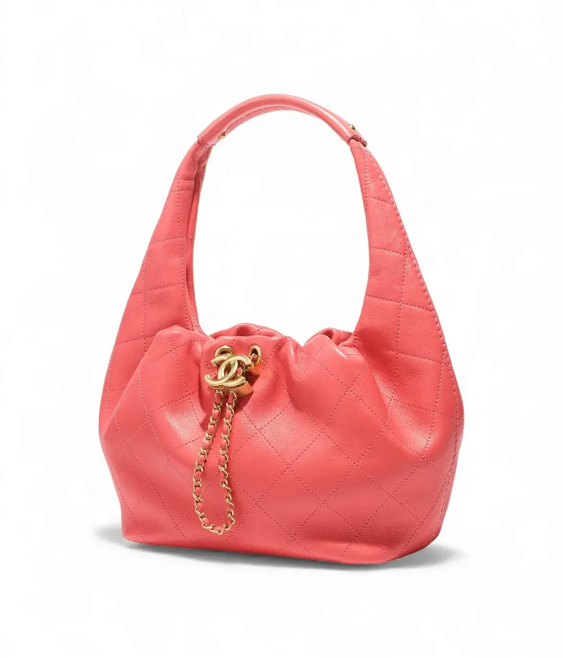 Chanel Сумка-хобо Coral - фото 3