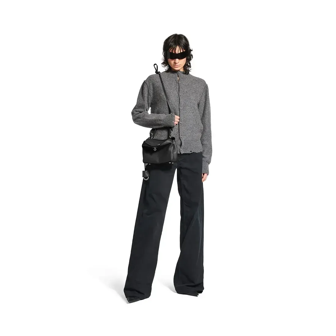 Balenciaga Сумка Rodeo in Black мини формата Black - фото 2