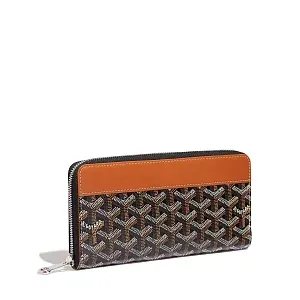 Goyard Кошелек Matignon GM Black and Tan - фото 1