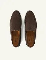 Loro Piana Лоферы Summer Walk Dark Brown - фото 1