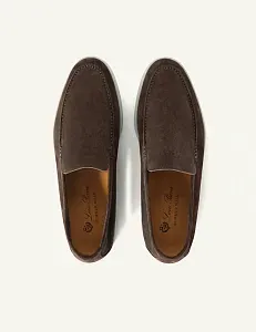 Loro Piana Лоферы Summer Walk Dark Brown - фото 1